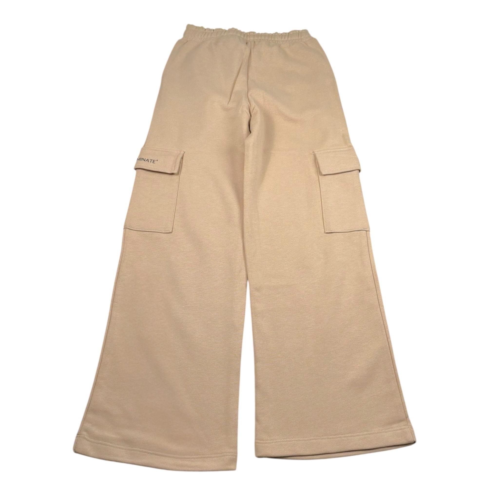 Hinnominate Pantalone Modello Tuta Tinta Unita con Elastico In Vita per Bambina 3641PF00012 BEIGE HINNOMINATE 