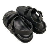 Emporio Armani Sandalen Einfarbig Mit Schnallenverschluss Schwarz Für Jungen