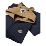 MAYORAL completo 3 pezzi felpa-shit-pantalone Blu per Neonato 2819 BLU MAYORAL 