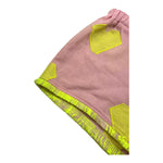 camicia mezza manica tinta unita con ricami BS10WB030 ROSA PICCOLA LUDO 