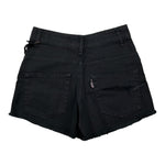 Aniye By Girl Short In Denim tinta unita Nero per Bambina P11115039 NERO ANIYE BY GIRL 