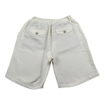 Eleventy Bermuda Tinta Unita con Elastico In Vita per Bambino EW6P59X PANNA ELEVENTY 