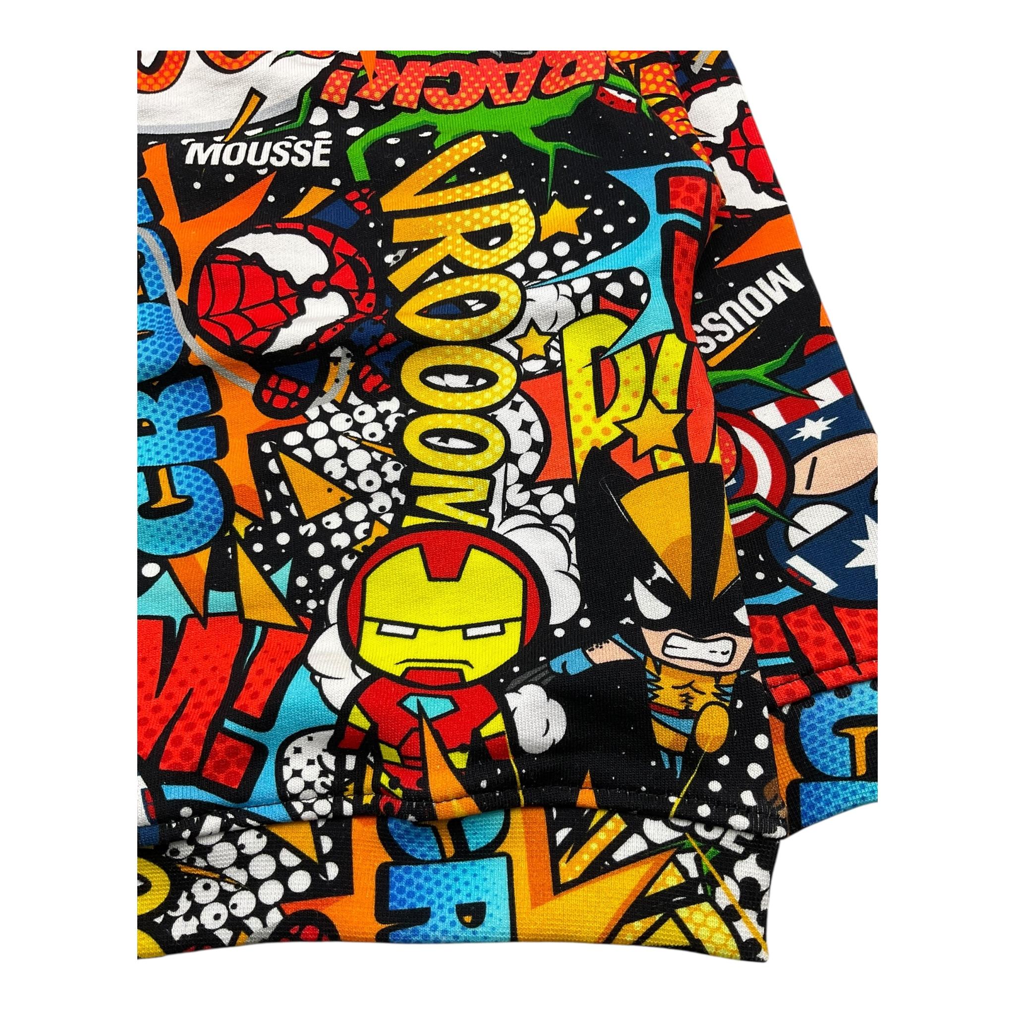 MOUSSE felpa chiusa stampa fantasia marvel Multicolor per Neonato HKNFG371 MULTICOLOR MOUSSE 