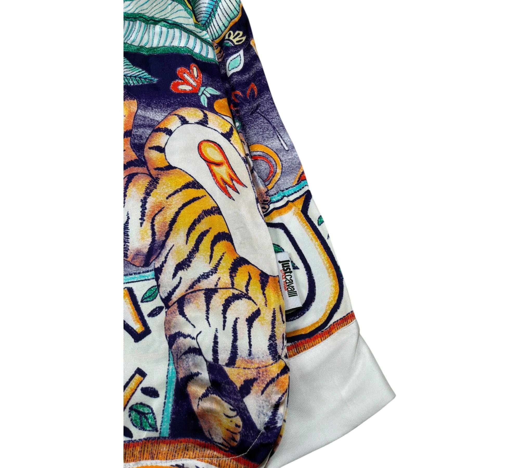 Just Cavalli Camicia Manica Lunga Stampa Fantasia per Bambino JBP26072CA MULTICOLOR JUST CAVALLI 