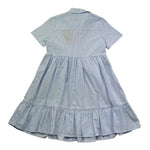 Saint Barth Abito Mezza Manica Fantasia A Righe per Bambina MISSY00 AZZURRO SAINT BARTH 