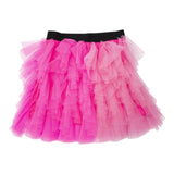 Aniye By Girl Neonpinker, einfarbiger Tüllrock mit elastischer Taille für Mädchen