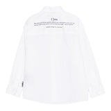 John Richmond Camicia Tinta Unita con Stampa per Neonato RBP25016CAN BIANCO JOHN RICHMOND 