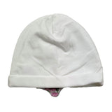 Lalalu' Cappello Tinta Unita con Applicazione Fiocco per Neonata E25CA67 BIANCO LALALU' 