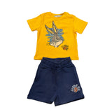 Iceberg Completo 2 Pezzi T-Shirt-Bermuda Bicolore per Neonato CMBICE5106B GIALLO/BLU ICEBERG 