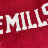 NEVER TOO maglia girocollo tinta unita con stampa Rosso per Bambino NT2143RX ROSSO NEVER TOO 