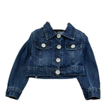 Fun & Fun Giubbino Tinta Unita In Denim per Neonata FNCBJK01043N BLU FUN & FUN 