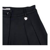 Alice Pi Schwarze Palazzo-Hose, einfarbig, für Mädchen