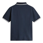 Woolrich Polo Mezza Manica Tinta Unita per Bambino CFWKPO0040MRUT2224 BLU WOOLRICH 