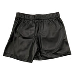 GUESS short in ecopelle tinta unita Nero per Bambino J4RD04WE8D0 NERO GUESS 