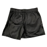 GUESS short in ecopelle tinta unita Nero per Bambino J4RD04WE8D0 NERO GUESS 