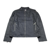 Iceberg Giubbino In Ecopelle Tinta Unita con Zip per Bambino GBICE5101J NERO ICEBERG 
