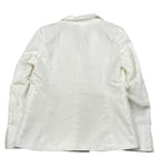 Ermanno Scervino Giacca Tinta Unita Doppiopetto con Ricami per Bambina SFGC008 BIANCO ERMANNO SCERVINO 