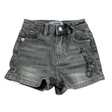 Iceberg Bermuda In Denim Tinta Unita con Logo per Neonato BMICE50108B NERO ICEBERG 