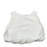 Please Top Tinta Unita con Elastico per Bambina CC05360G73 BIANCO PLEASE 