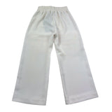 Fun & Fun Pantalone Tinta Unita Modello Palazzo per Bambina FBPT01342 BEIGE FUN & FUN 