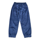 NEVER TOO pantalone tinta unita in velluto con elastico in vita Blu per Bambino NT2088R BLU NEVER TOO 