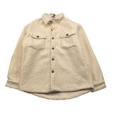 PAOLO PECORA camicia teddy tinta unita manica lunga Panna per Bambino PP3829X PANNA PAOLO PECORA 