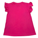 John Richmond T-Shirt Girocollo Tinta Unita con Logo per Bambina RGP26024TS FUXIA JOHN RICHMOND 
