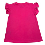 John Richmond T-Shirt Girocollo Tinta Unita con Logo per Bambina RGP26024TS FUXIA JOHN RICHMOND 