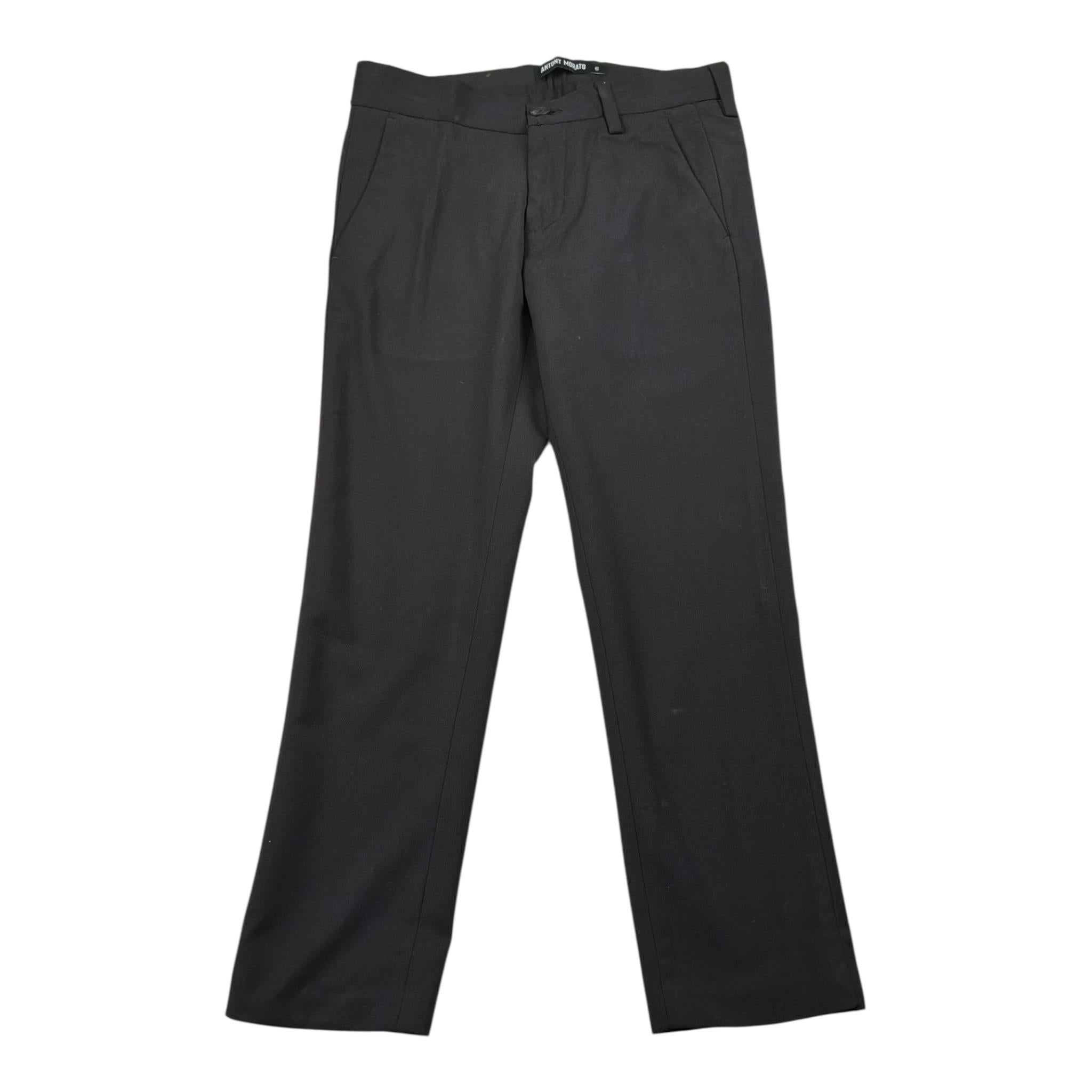 Antony Morato Pantalone Tinta Unita con Girovita Regolabile per Bambino MKTR00144 NERO ANTONY MORATO 