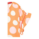 Max&Co. Blusa Tinta Unita con Fantasia Pon Pon per Bambina MX0129 ARANCIONE MAX&Co. 