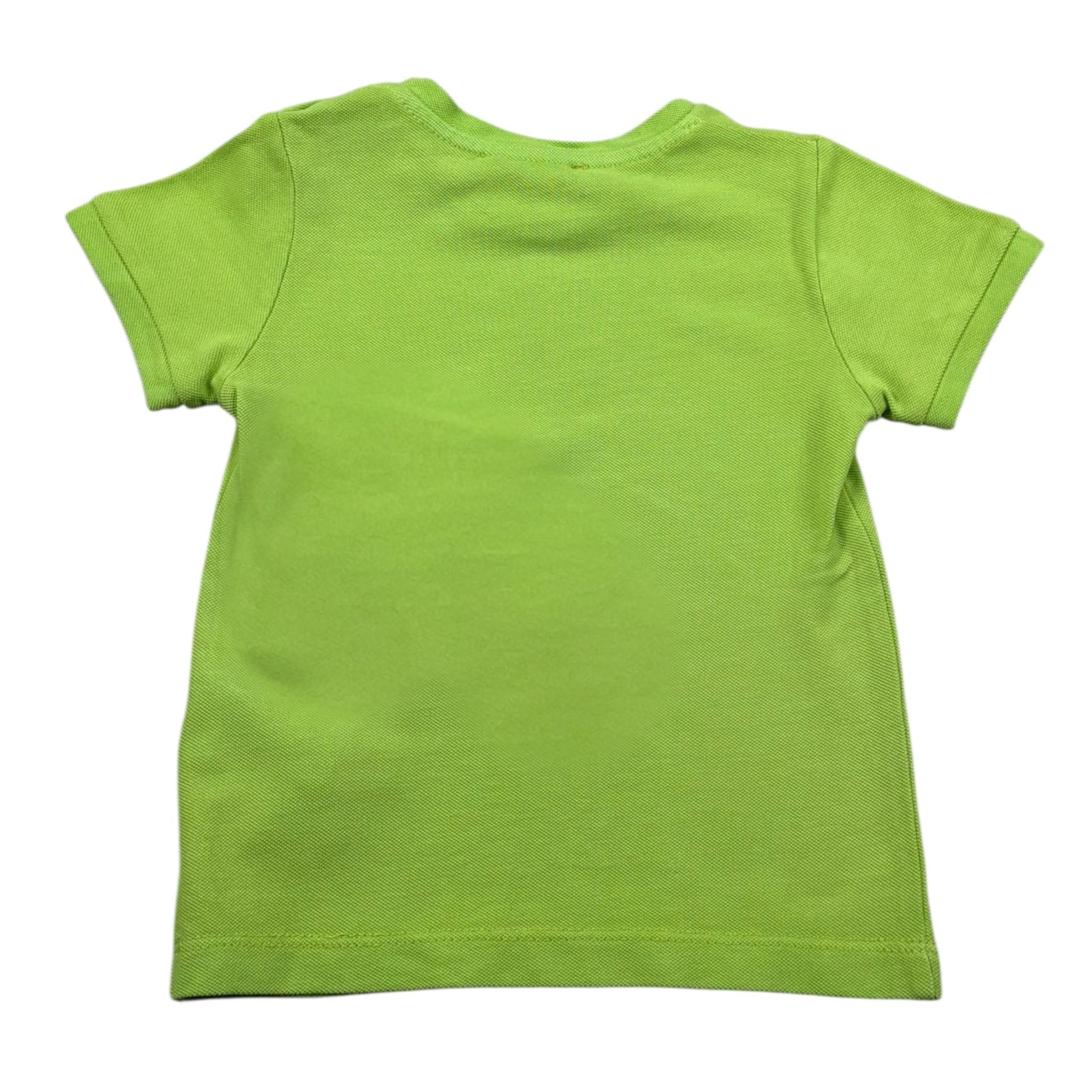 M+E' T-Shirt Girocollo tinta unita Verde per Neonato UEM0270 VERDE M+E' 