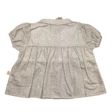 Baby Gi Shirt Halbarm Blumenmuster Beige für Neugeborene