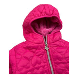 MONO STAR giubbino tinta unita con zip e cappuccio Fuxia per Bambina MS5209J FUXIA MONO STAR 