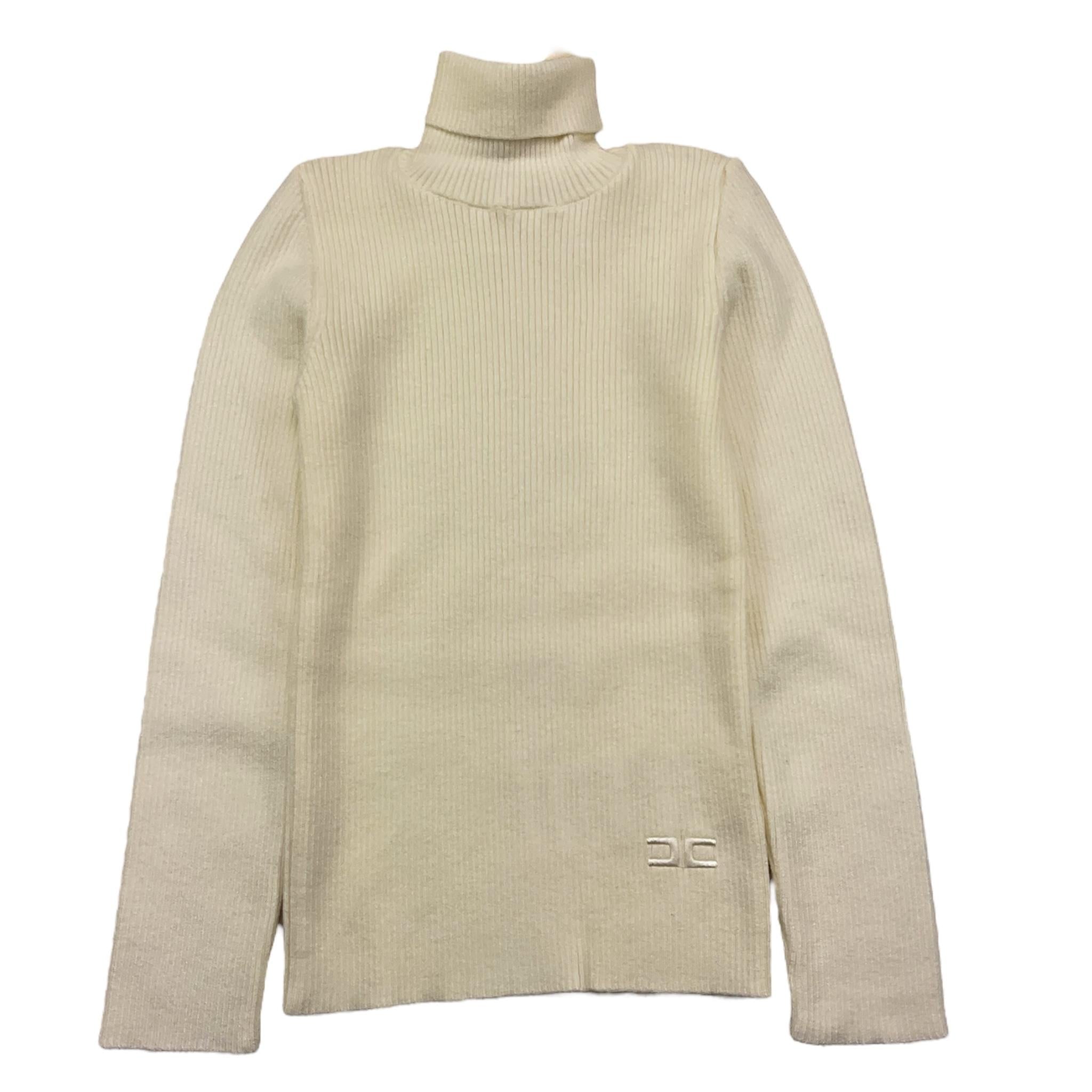 ELISABETTA FRANCHI maglia collo alto tinta unita Panna per Bambina EFMA148 PANNA ELISABETTA FRANCHI 