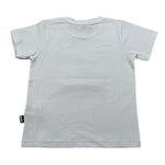 Daniele Alessandrini T-Shirt Girocollo Tinta Unita con Stampa per Neonato 1296M00261X BIANCO DANIELE ALESSANDRINI 