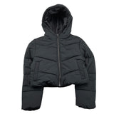 VANS giubbino tinta unita modello crop con cappuccio Nero per Bambina VN000J7GBLK NERO VANS 