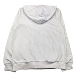 Gaelle Kapuzenpullover mit Reißverschluss, einfarbiger Druck, weiß für Kinder