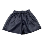 MAYORAL short tinta unita in ecopelle Blu per Neonata 4907X BLU MAYORAL 