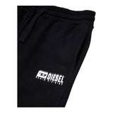 Diesel Pantalone Tinta Unita Modello Tuta con Elastico In Vita per Bambino J02041 NERO DIESEL 