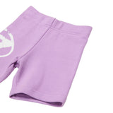 Diesel Short tinta unita con Logo Lilla per Neonata K00630 LILLA DIESEL 