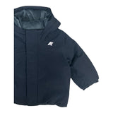 K-WAY giubbino tinta unita con cappuccio Blu per Neonato K4137VWXXX BLU K-WAY 