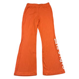 Gaelle – Schlichte Schlaghose mit orangefarbenem Logo-Print für Mädchen