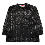 CESARE PACIOTTI shirt girocollo tinta unita con stampa Nero per Neonato TSP5351B NERO CESARE PACIOTTI 