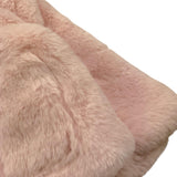 GUESS pelliccia tinta unita con zip e logo Rosa per Neonata K4BL06WCFX0 ROSA GUESS 