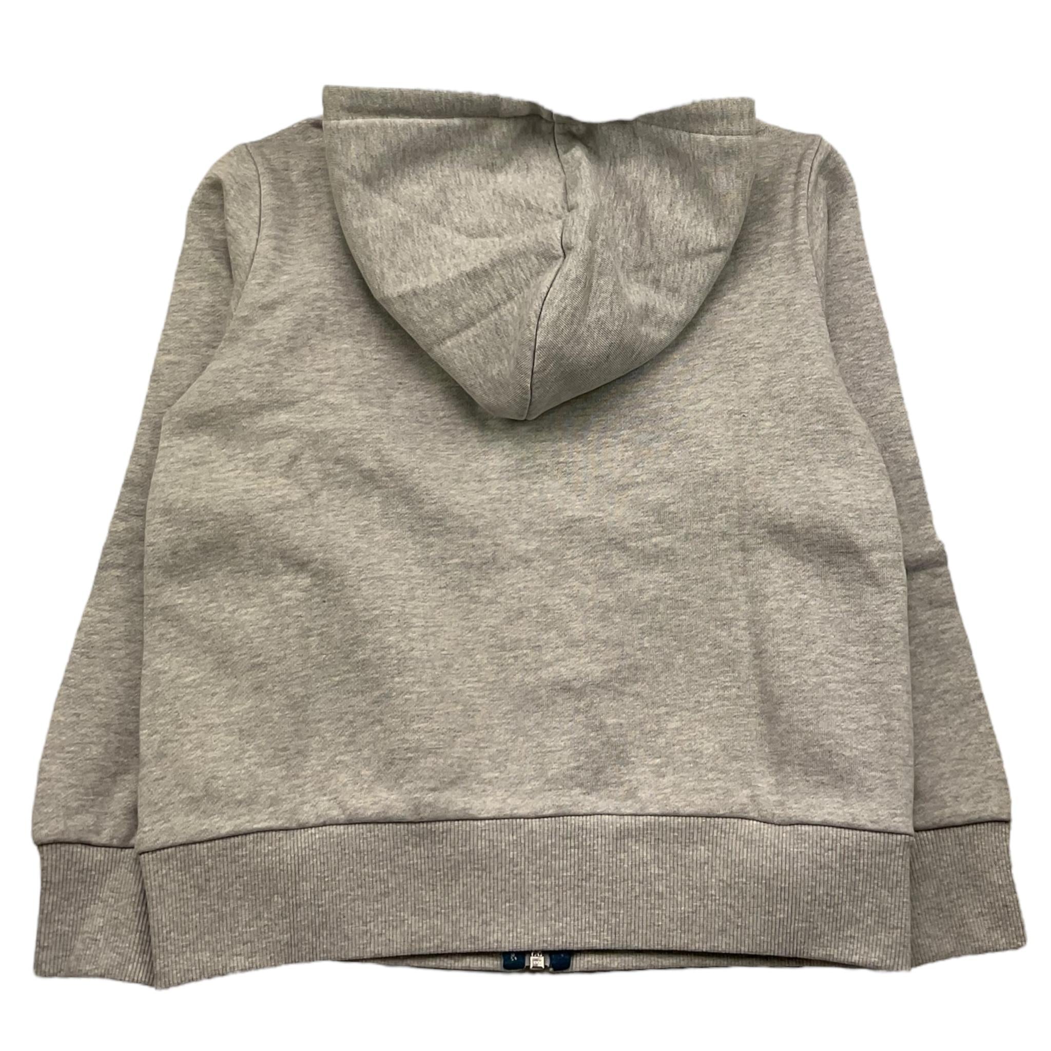 SUN68 felpa con zip e cappuccio tinta unita Grigio per Bambino F44302 GRIGIO SUN68 