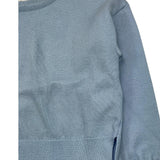LU LU BY MISS GRANT maglia girocollo tinta unita Azzurro per Bambina LL0743 AZZURRO LU LU BY MISS GRANT 