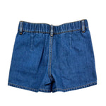 Moschino T-Shirt Modello Crop Tinta Unita con Stampa- Shorts per Bambina HDG01K BIANCO MOSCHINO 