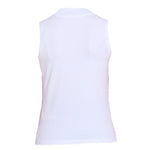 Calvin Klein Canotta Tinta Unita Giromanica con Stampa per Bambina IG0IG02486 BIANCO CALVIN KLEIN 