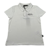 Daniele Alessandrini Polo Mezza Manica Tinta Unita con Logo per Bambino 1296MP00209J BIANCO DANIELE ALESSANDRINI 