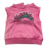 John Richmond Felpa Giromanica con Cappuccio E Stampa per Bambina RGP26156FE ROSA JOHN RICHMOND 